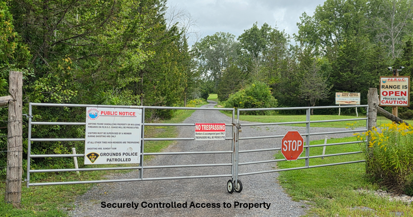 Securely Controlled Access to Property